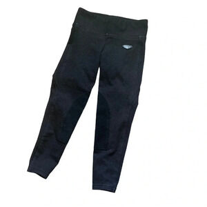 Horze Kids Spirit Knee Patch Breeches Black size XXS